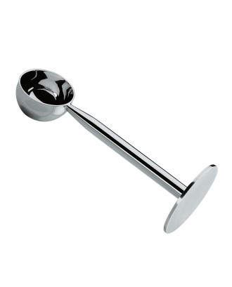 Lingura 2 in 1, dozare cafea si presa pentru espresso, inox - CILIO